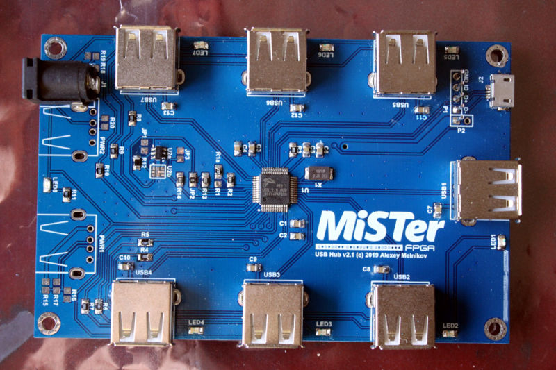 Mister FPGA USB HUB 2.1